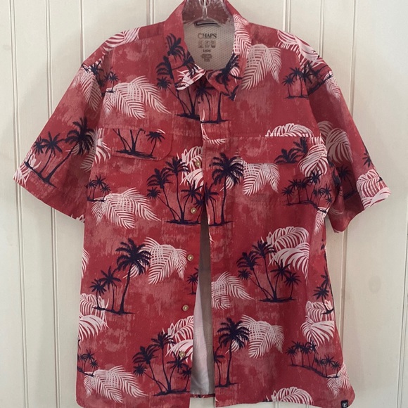 Chaps Other - Men's Chaps Hawaiian Shirt Size Large